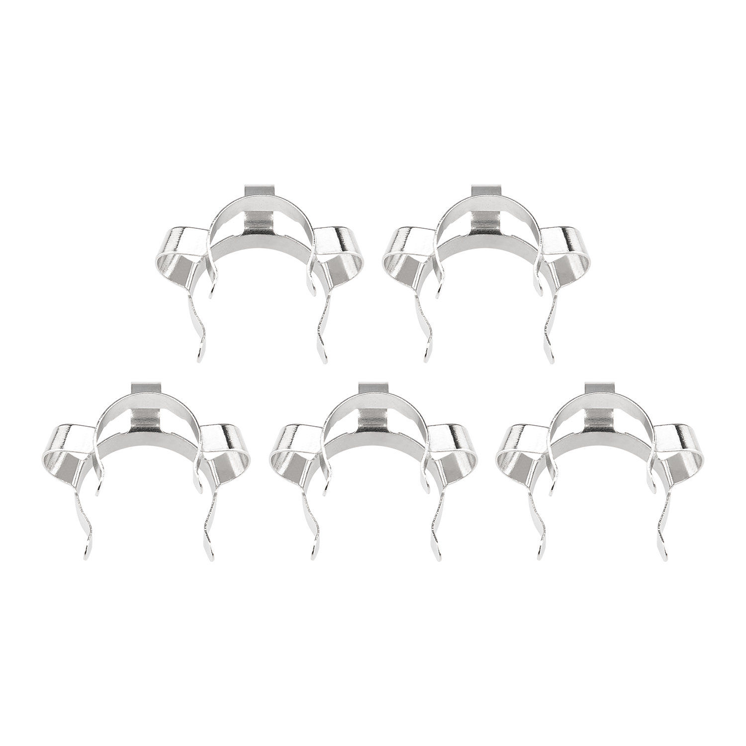 Metal Joint Clips, 5 pcs Lab Keck Clamp for Glass Ground Joint Lab Accessory