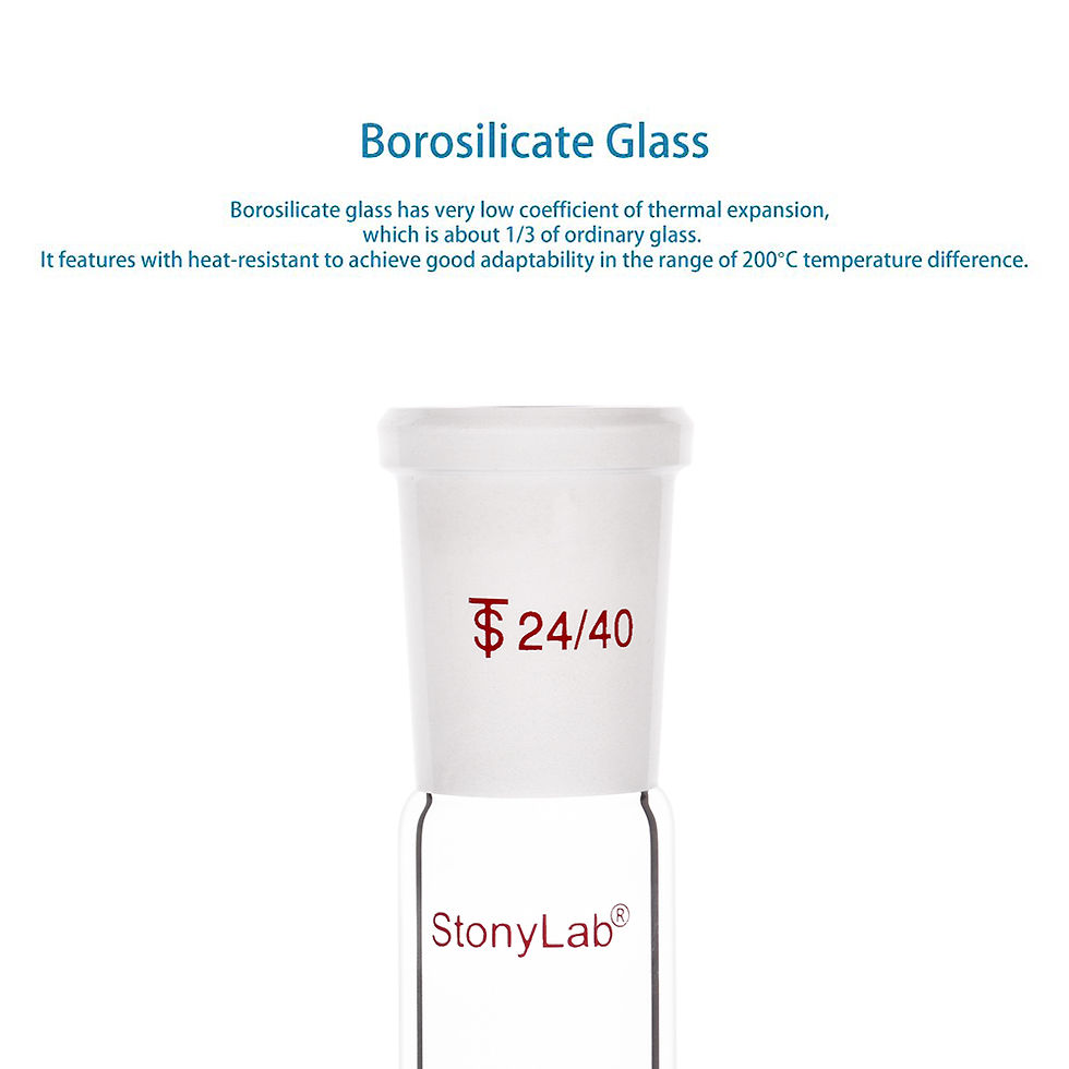 Thumbnail: Straight Connecting Adapter, from 24/40 Outer Joint to 24/40 Inner Joint