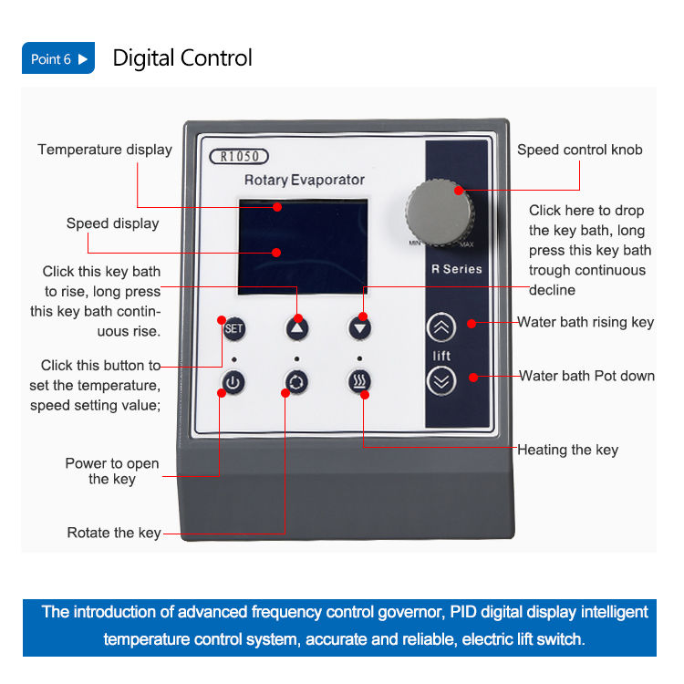 Thumbnail: Chemical motor automatic lifting Rotary Evaporator (Free Shipping)