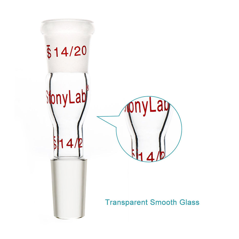 Thumbnail: Straight Connecting Adapter, from 14/20 Outer Joint to 14/20 Inner Joint