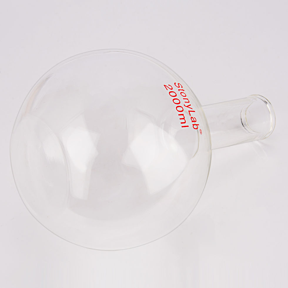 Thumbnail: Long Neck Flat Bottom Flask, Heavy Wall Flat Bottom Boiling Flask
