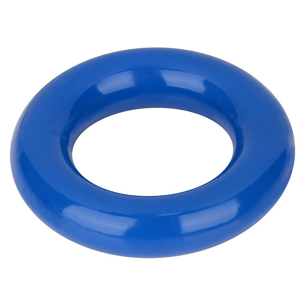 Thumbnail: Lead Ring Flask Weight, Closed Lead Flask Ring, Vinyl Coated