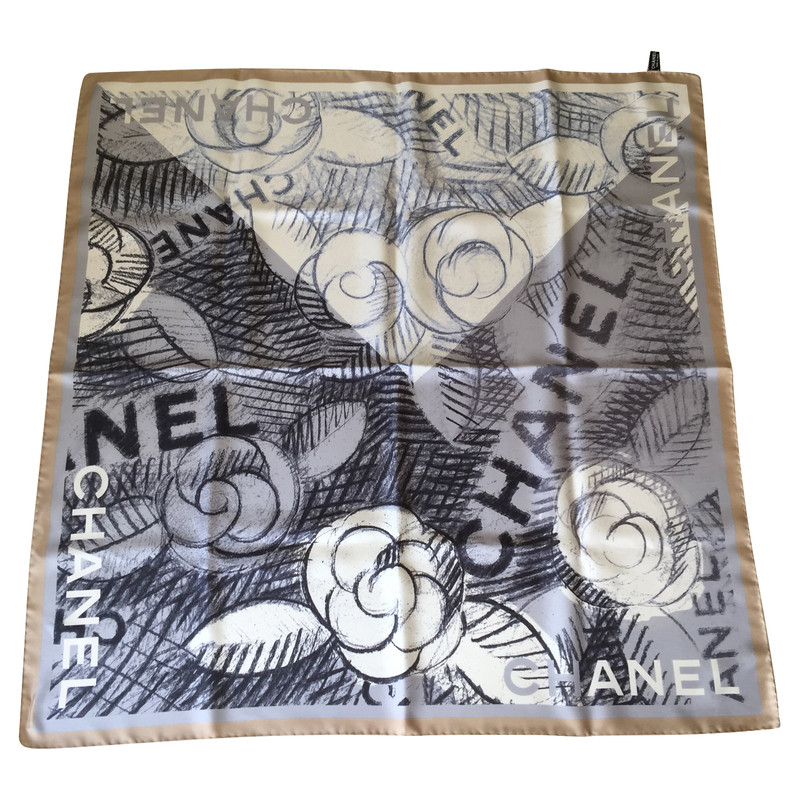 Chanel scarf printed by Mantero