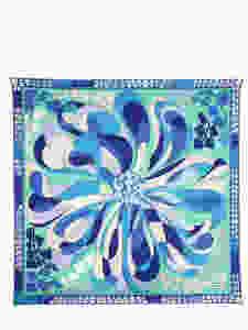 Emilio Pucci scarf printed by Mantero