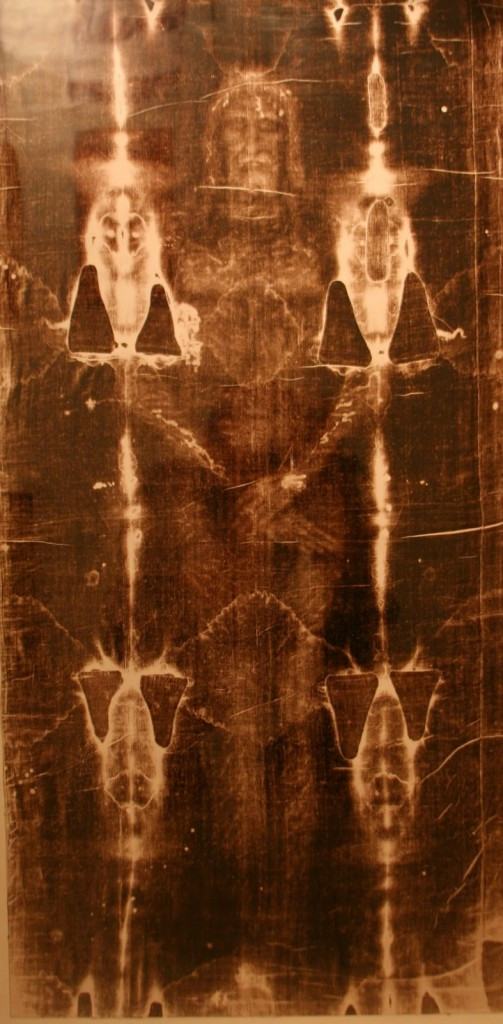 The Shroud of Turin: Although it is actually a Medieval textile this simple linen sheet has become an icon of extraordinary importance and in some ways a reference point for Christian burial.