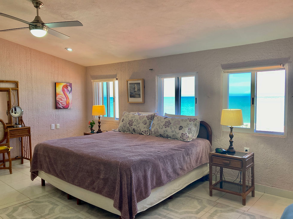 Thumbnail: Stunning beachfront home in Chelem, modern Mexican style