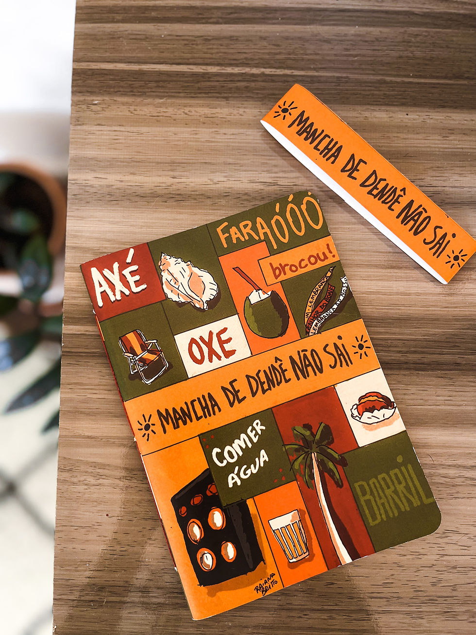 Thumbnail: Caderno - Mancha de dendê não sai