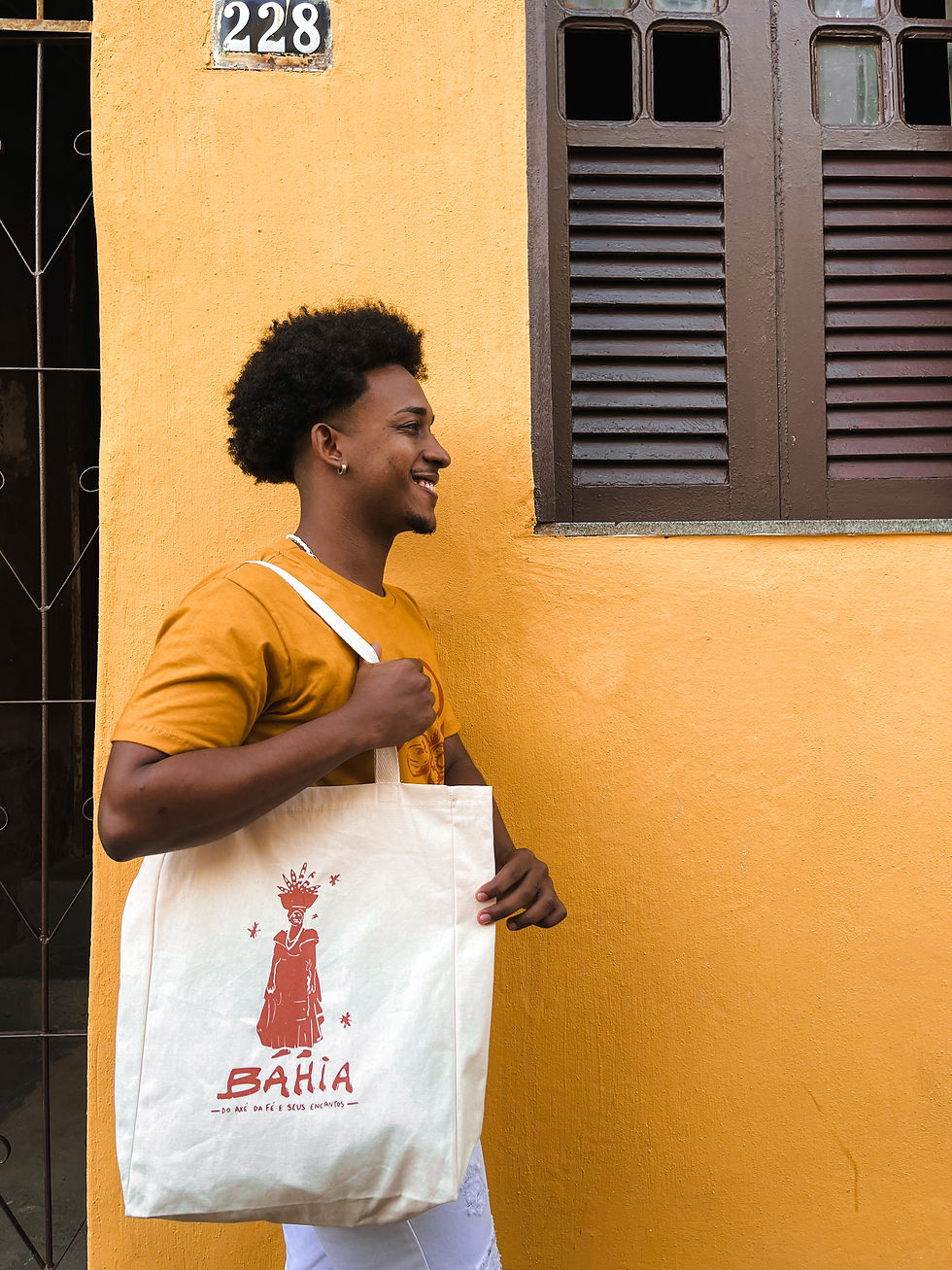 Miniatura: Ecobag - Bahia do axé, da fé e seus encantos