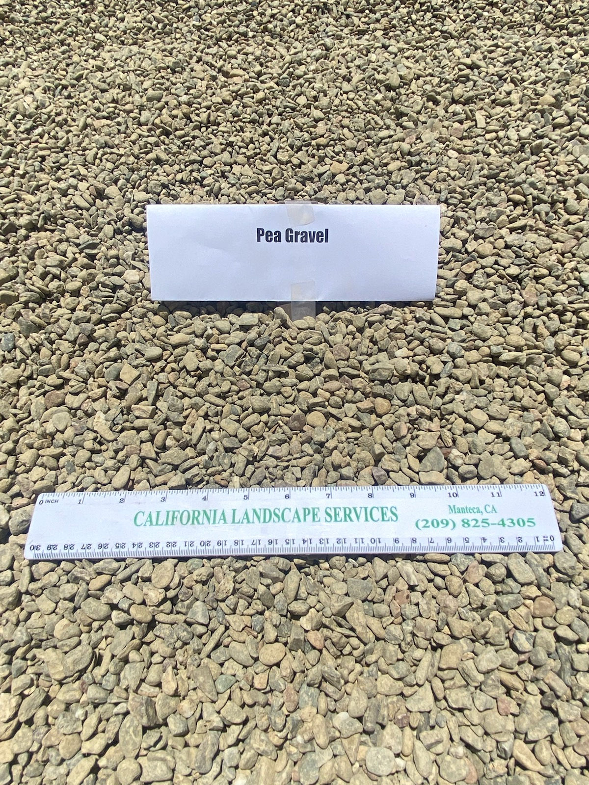 3/8" Pea Gravel