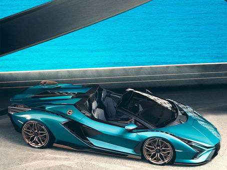 Lamborghini Sián Roadster : L’hypercar hybride du futur