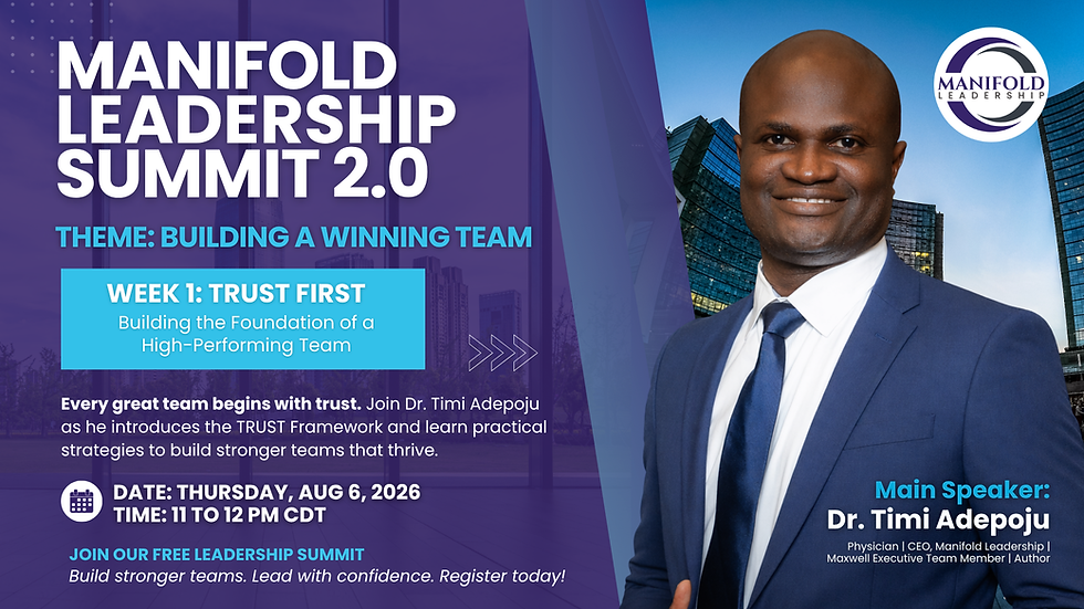 Week 1: Trust First – Building the Foundation of a High-Performing Team