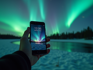Never Miss the Northern Lights: Alarm Clock App Explained