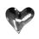 Thumbnail: HEART PEWTER SNACK PLATE MINI