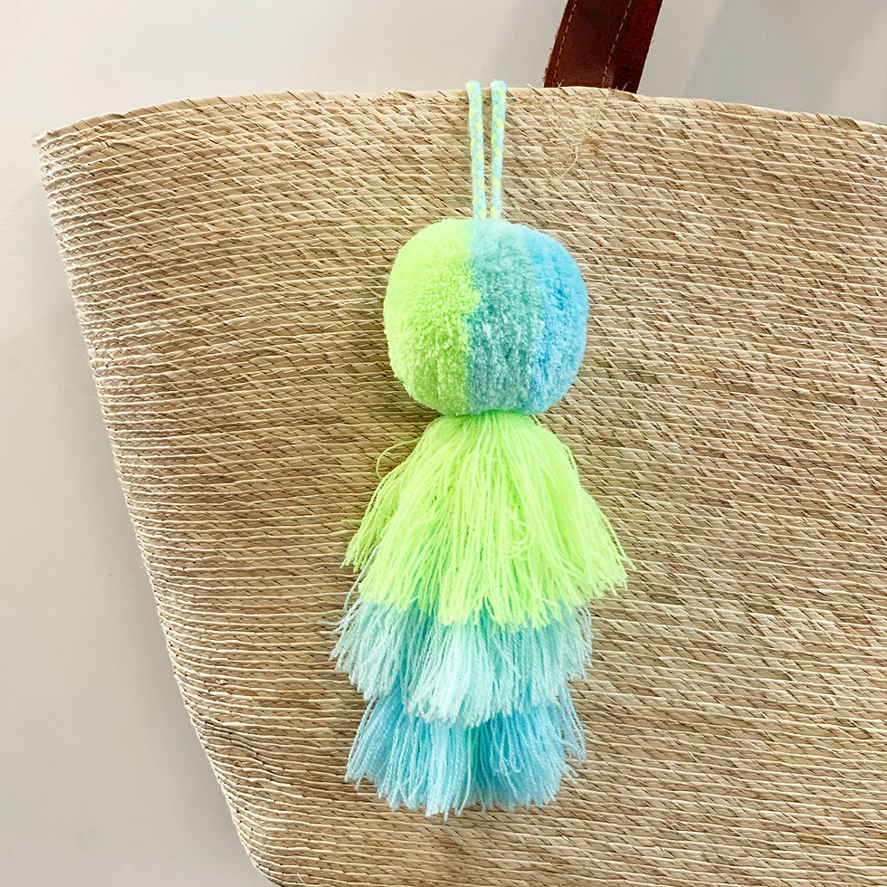 Thumbnail: TULUM TASSEL POM POM