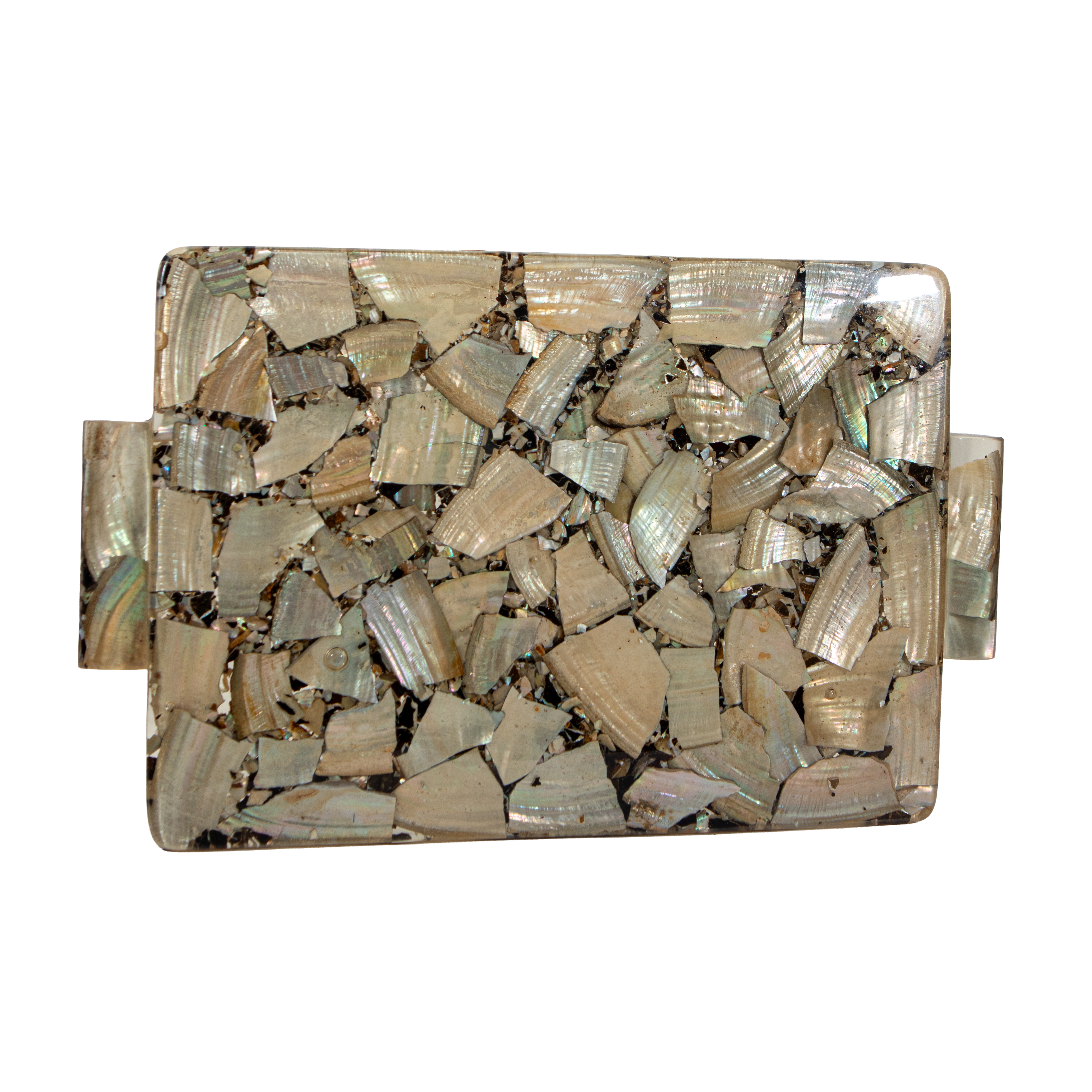 DOMINICAN MOTHER-OF-PEARL TRAY