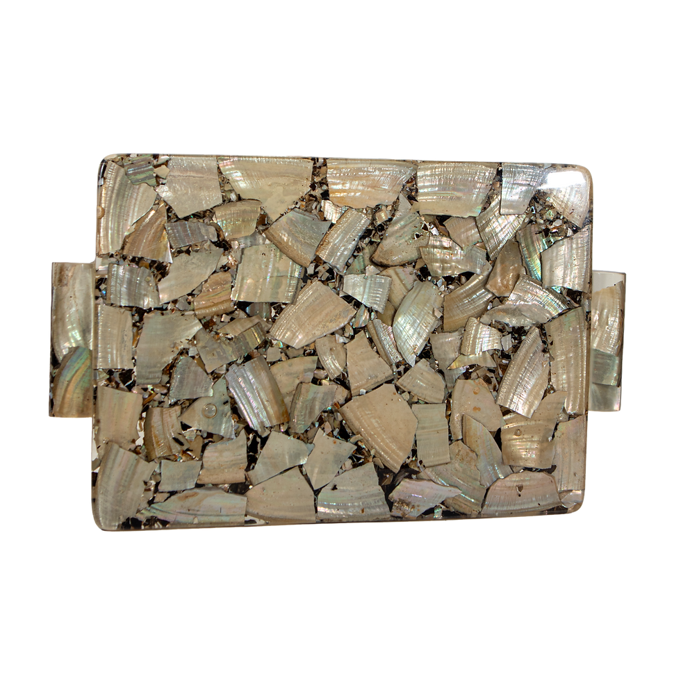 Thumbnail: DOMINICAN MOTHER-OF-PEARL TRAY