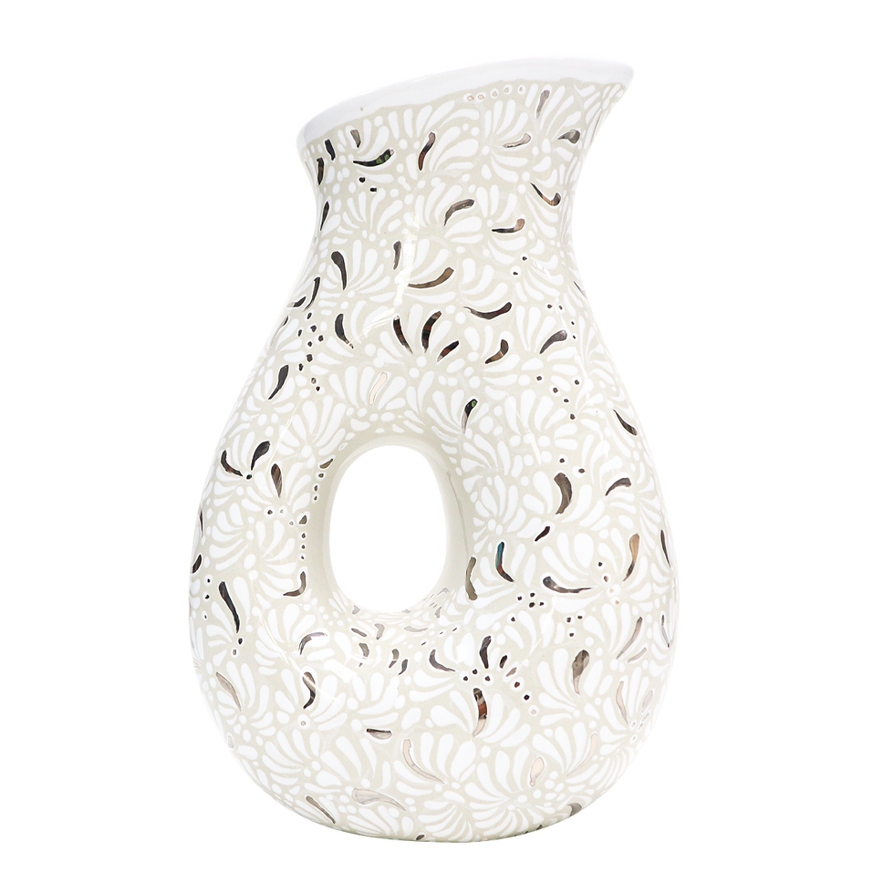 Thumbnail: SARA WHITE GOLD-TALAVERA WATER PITCHER