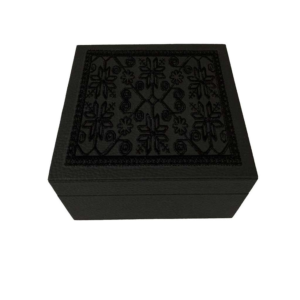 Thumbnail: EMBROIDERED AMENITY BOX