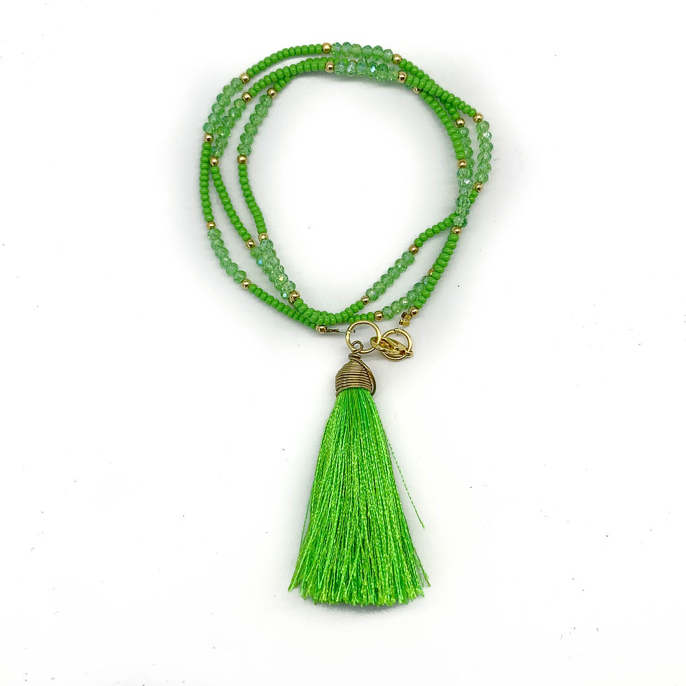 Thumbnail: TRIPLE BRACELET NECKLACE