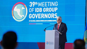 Mulino presenta a Panamá ante el BID como destino confiable para la inversión