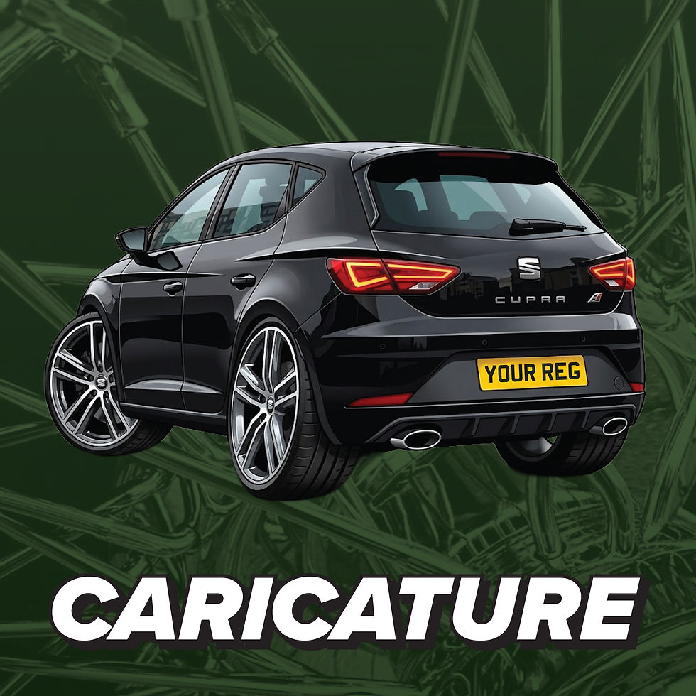 Thumbnail: Car Merch - Custom Printed Air Freshener