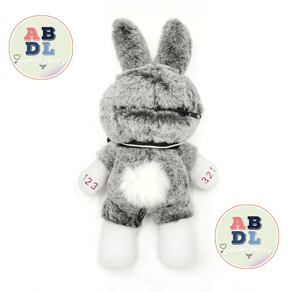 Thumbnail: Plushie Dreadful - OCD Rabbit - Plush Stuffed Animal