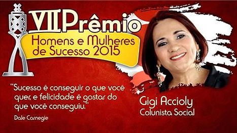 Premiada, Gigi Accioly reconhece: