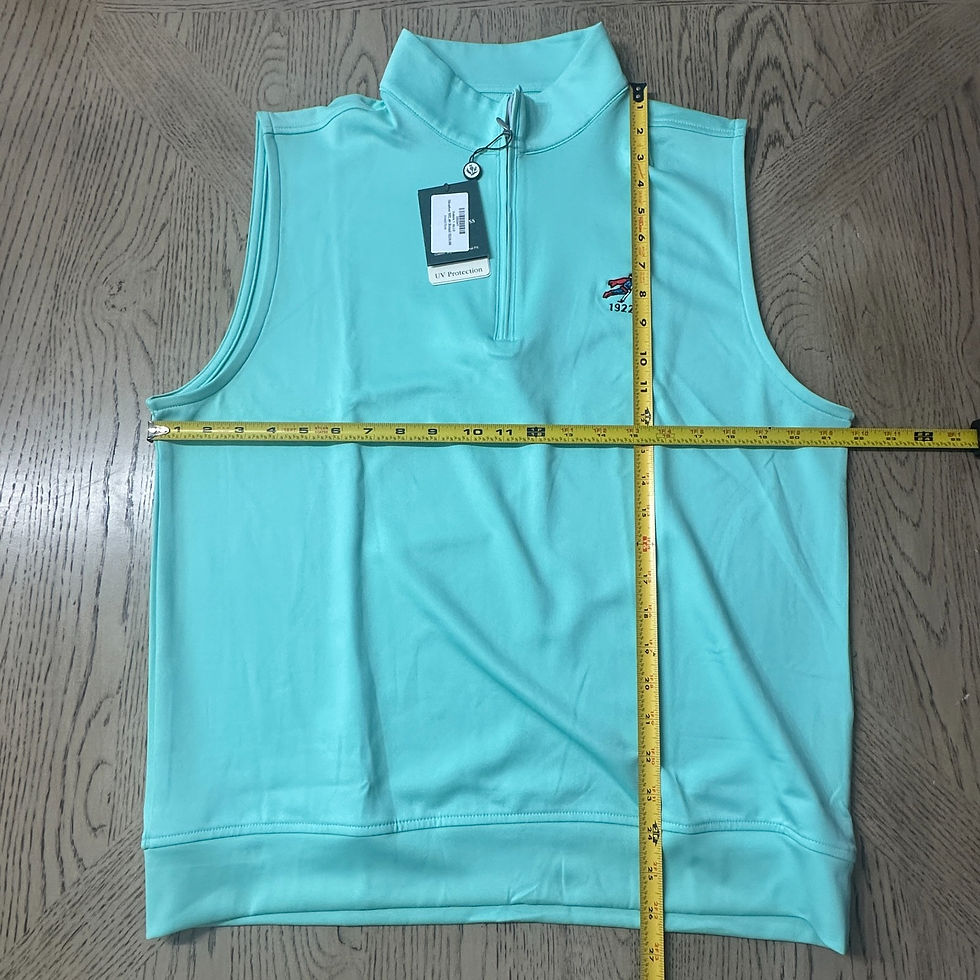 Thumbnail: Donald Ross Falkirk Solid Vest Green SIZE M 335-F