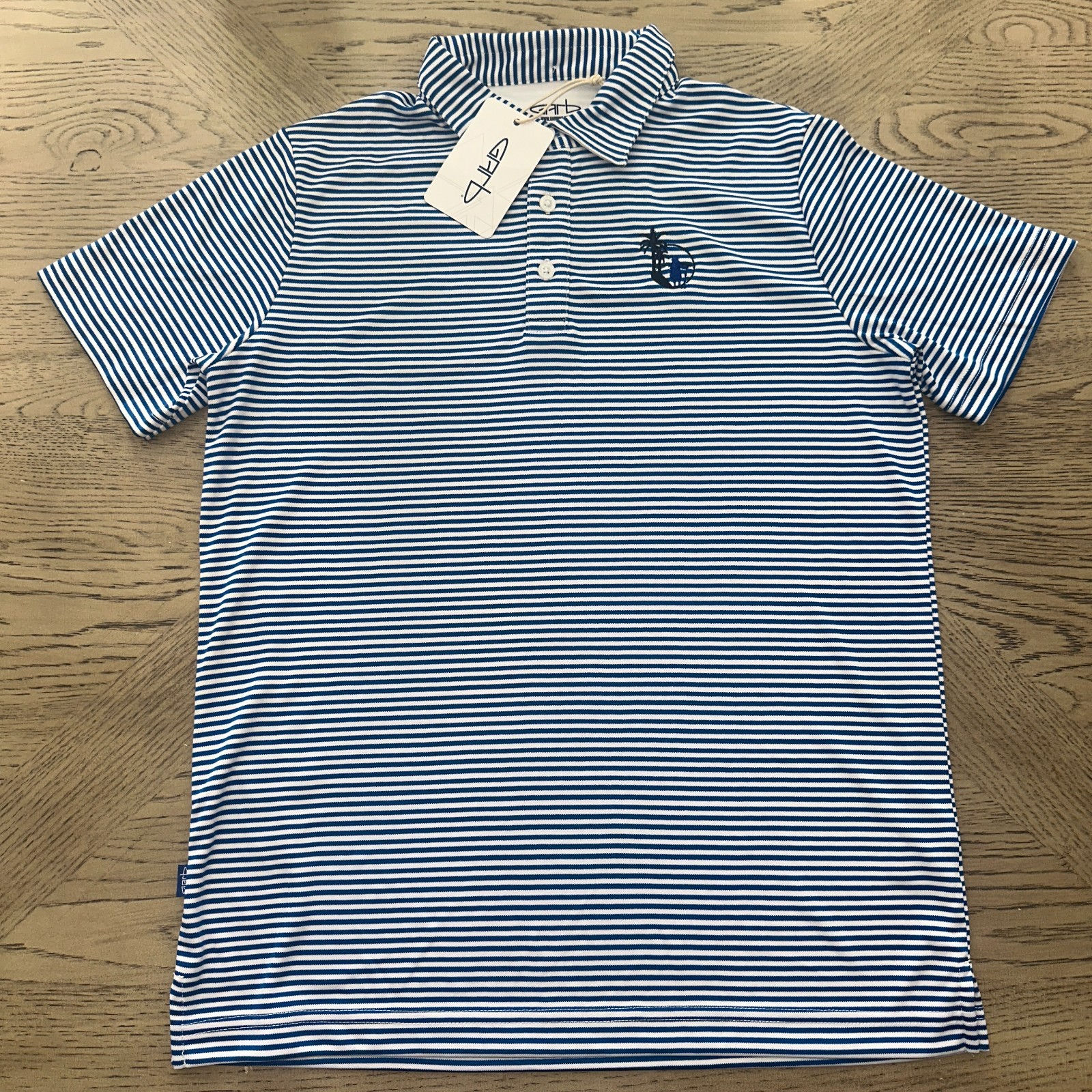 Garb Boys Carson Polo (11-12) Blue SIZE XL 1286-Boys