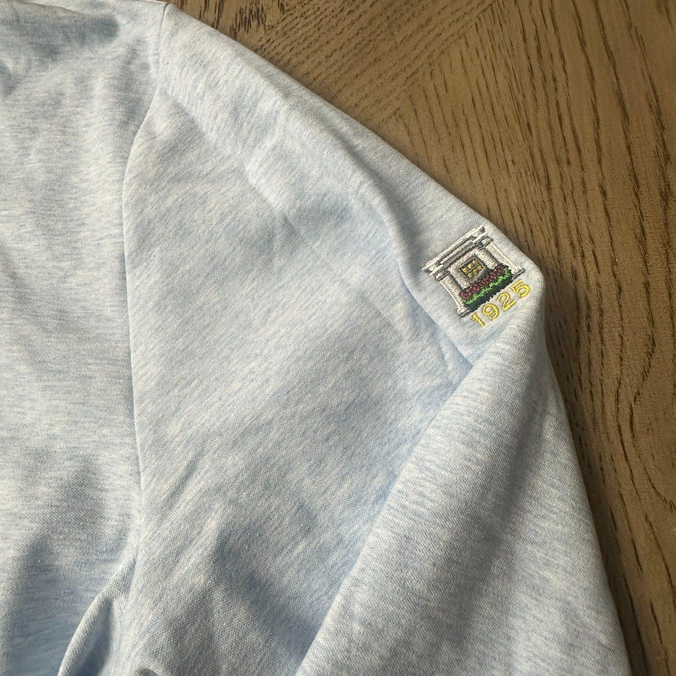 Thumbnail: Travis Mathew Cloud Quarter Zip 2.0 Blue SIZE XL 114-A