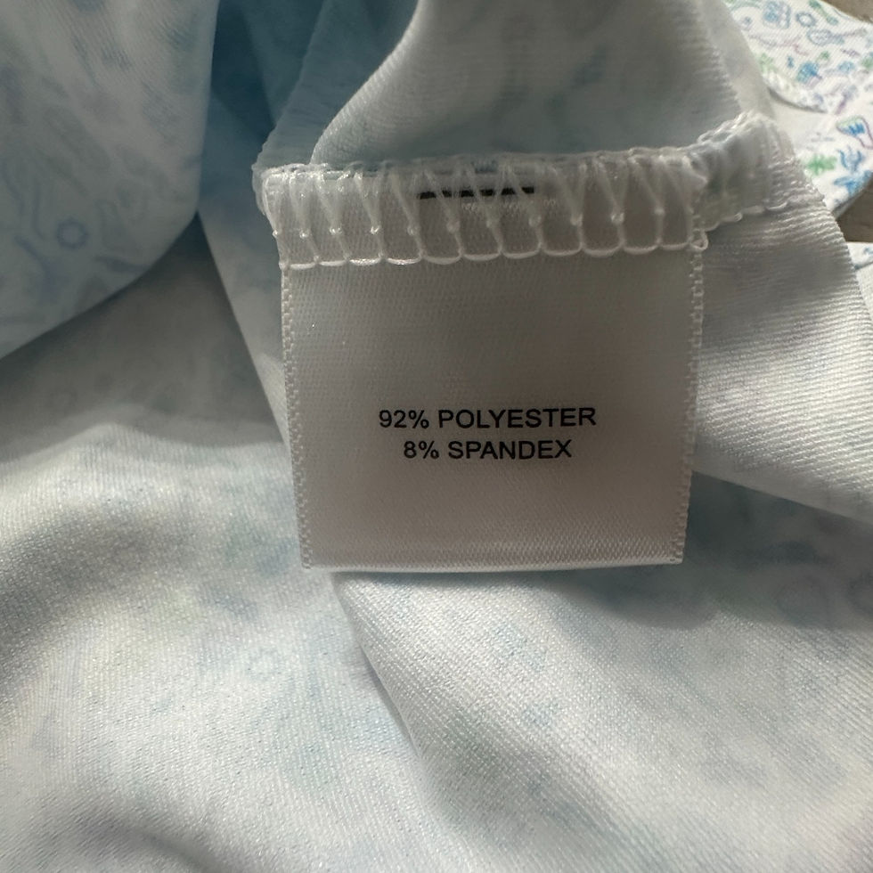 Thumbnail: Peter Millar Summer Comfort Polo White Blue Print Size M 00453-MP-PO-F1