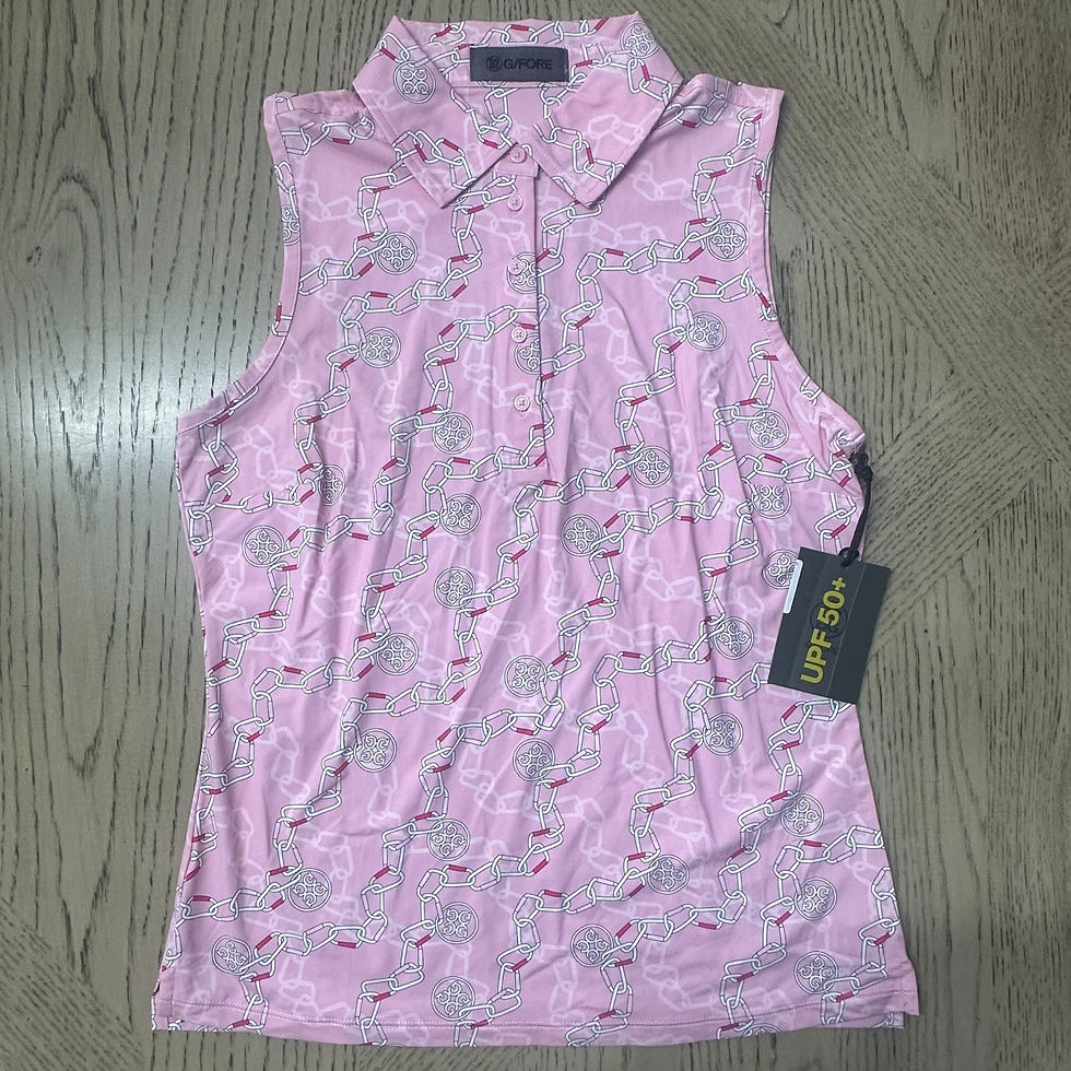Thumbnail: G/Fore Women's Silky Tech Nylon Sleeveless Size XS Pink 00601-L2