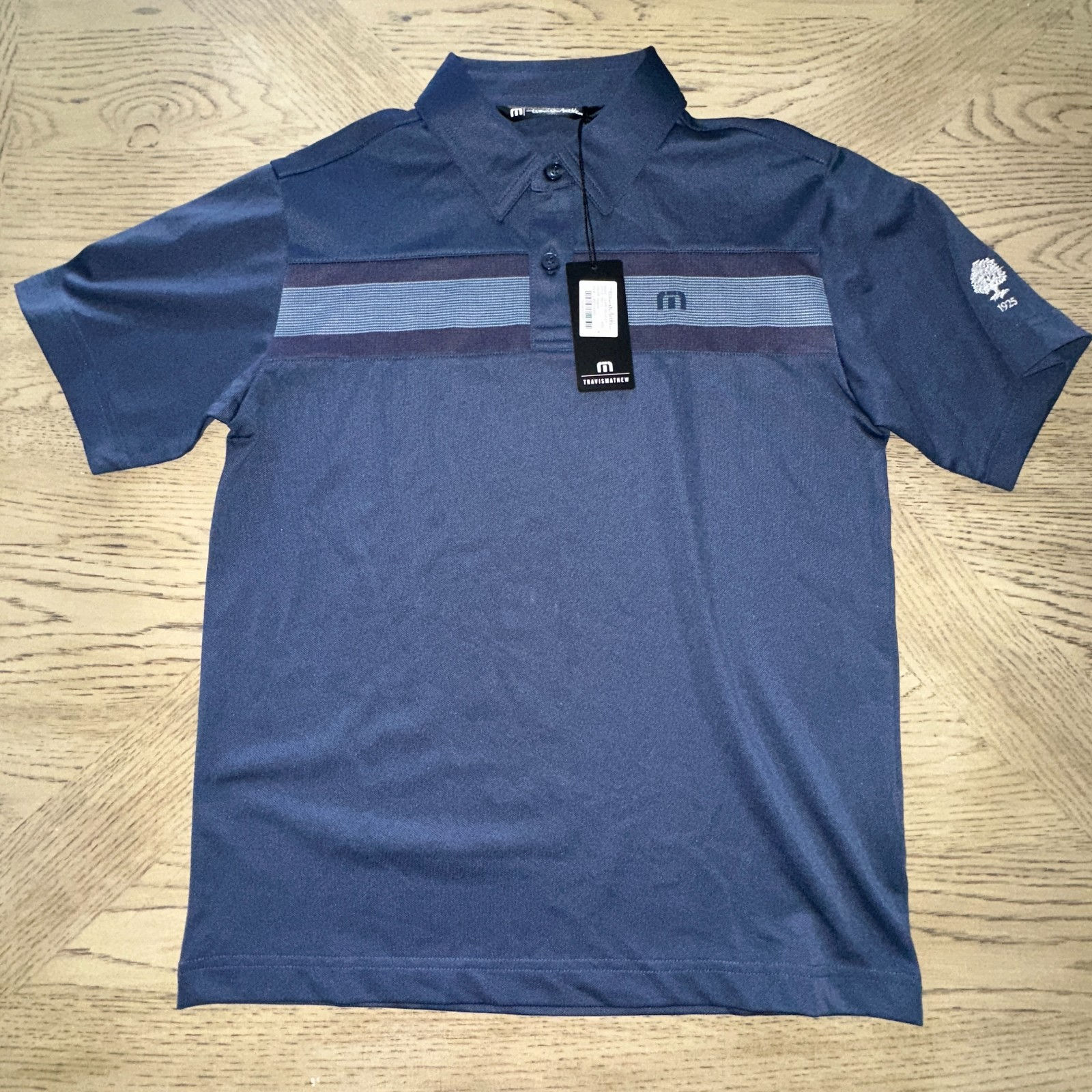 Travis Mathew Boys Lake You A Lot Polo Blue SIZE M 1331-Boys P
