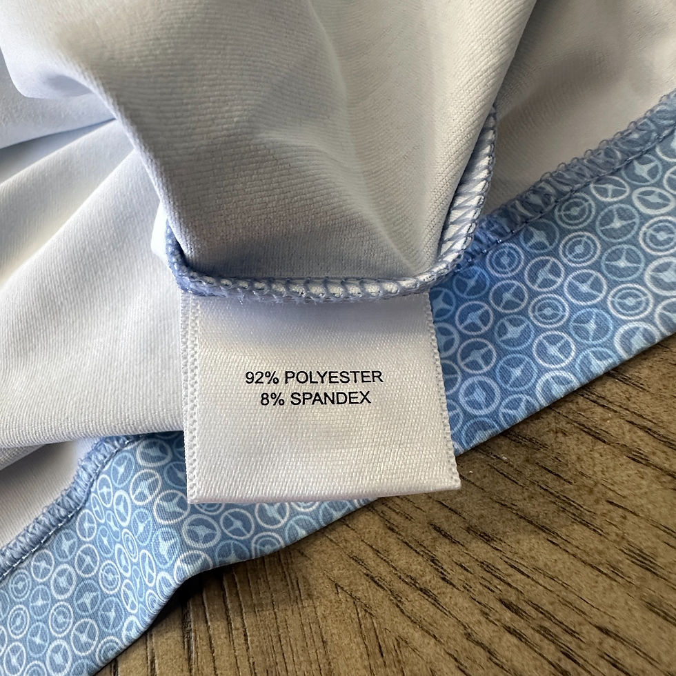 Thumbnail: Peter Millar Crown Crafted Print Polo Blue SIZE L 168-B