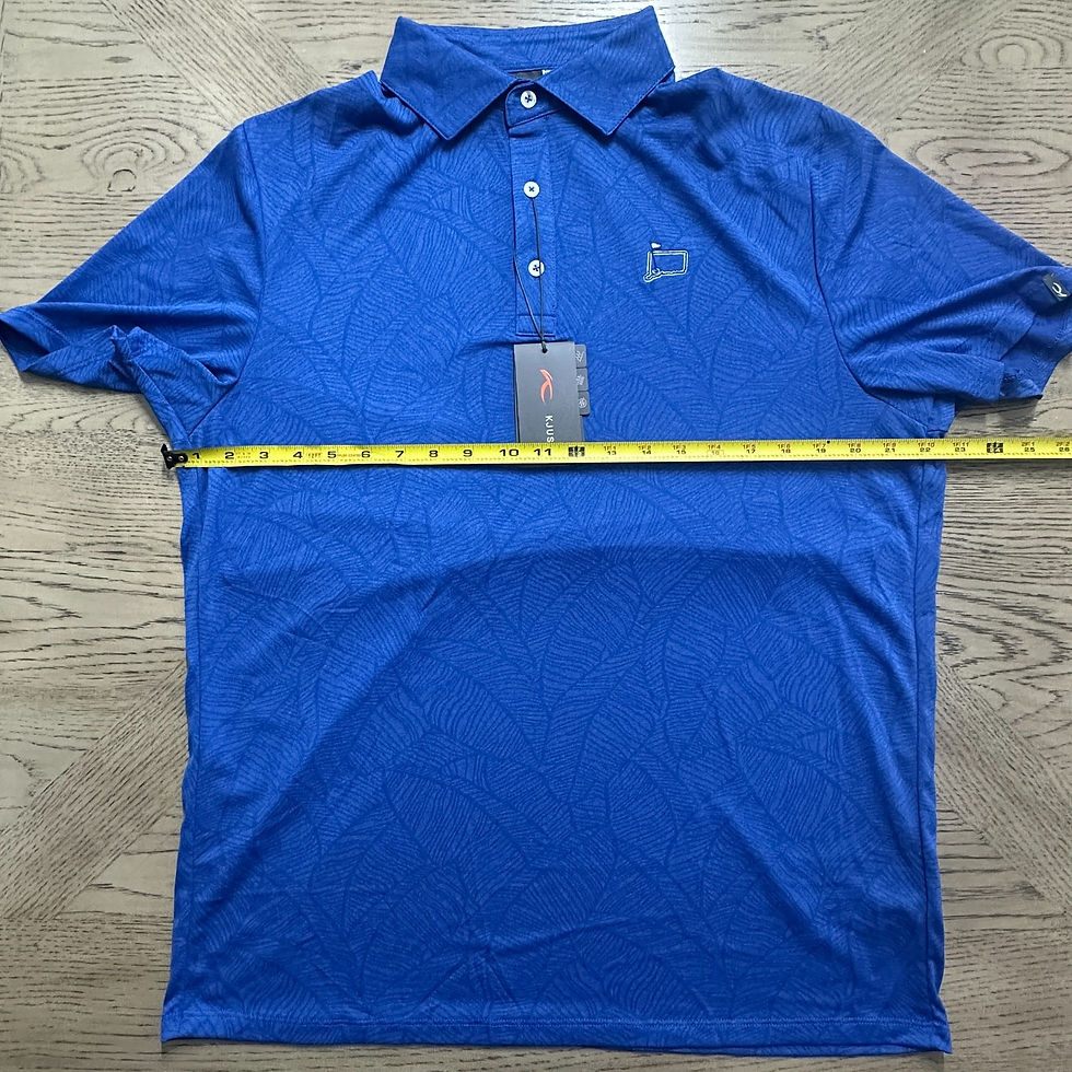 Thumbnail: KJUS Stephen Polo S/S SIZE XL Blue Print MP-PO--00290
