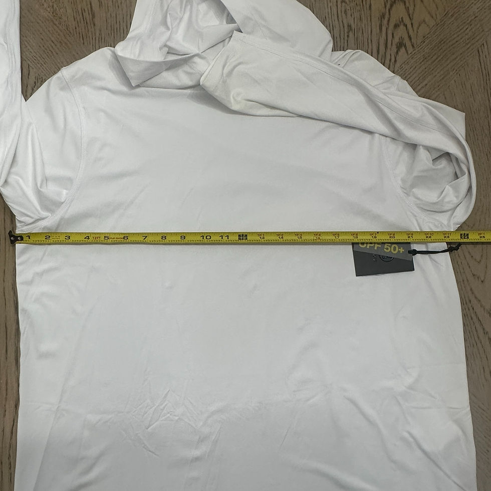 Thumbnail: G/Fore Melange Ice Nylon Hoodie SIZE XL White 00109-MP-OW-A2