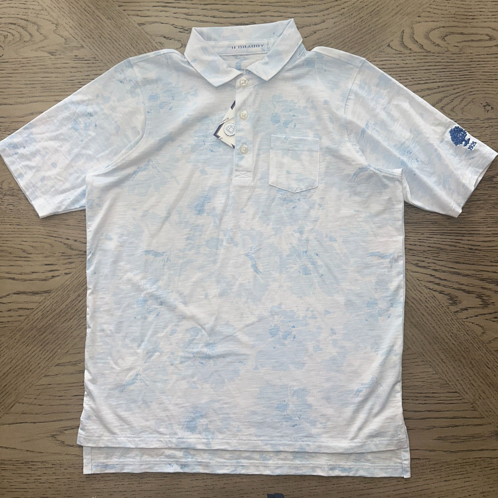 B Draddy Boys Tillie Polo (10) Blue SIZE 10 1274-Boys