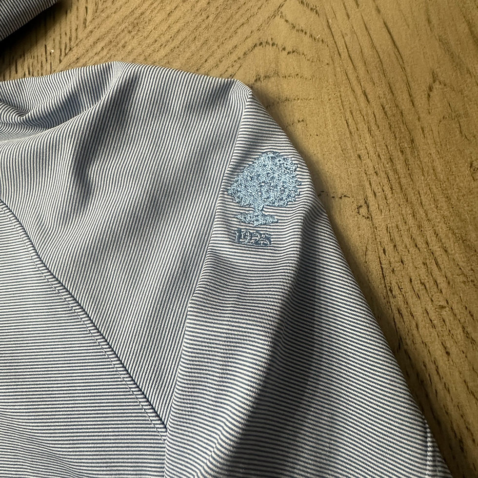 Thumbnail: Stitch Scout Hoodie Stripe Blue SIZE S 102-A