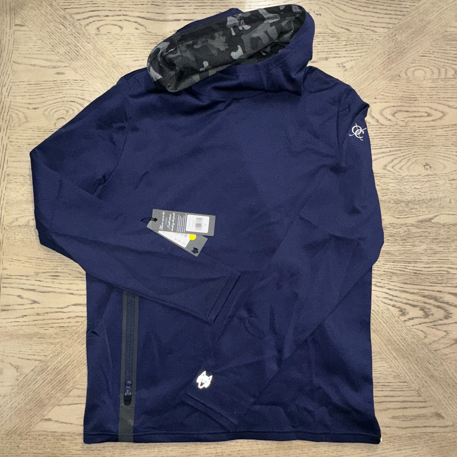 Greyson Cokato Hoodie Maltese Blue Blue SIZE M 549-L