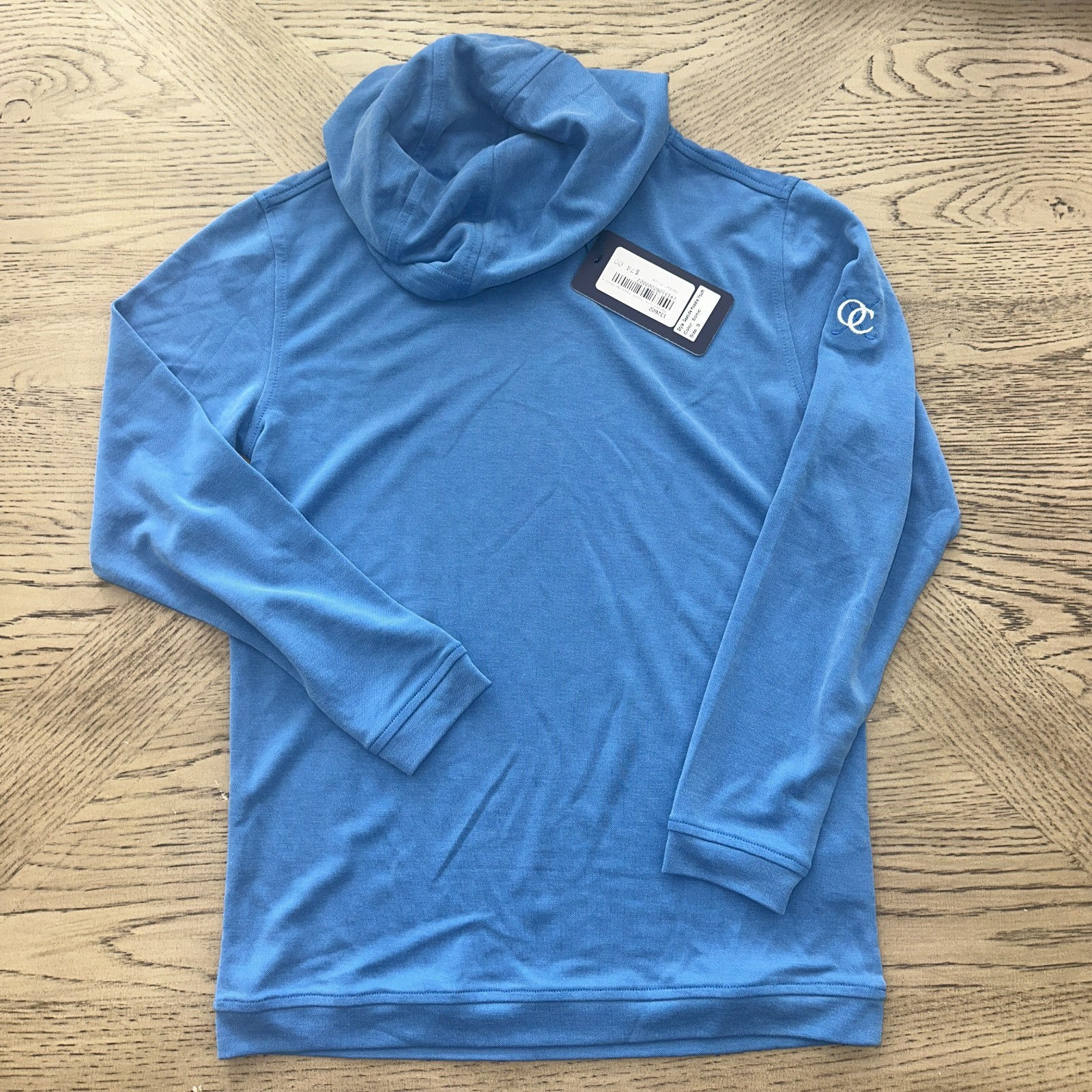 Harlestons Boys Seaside Hoodie (7-8) Blue SIZE S 1322-Boys