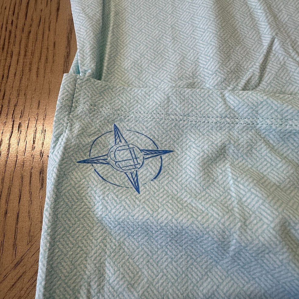 Thumbnail: B Draddy Sport Cool Moore Polo Blue SIZE M 206-C