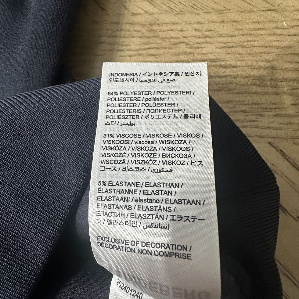 Thumbnail: J Lindeberg Kameron Crewneck Sweater Size S Navy 10000-MB2