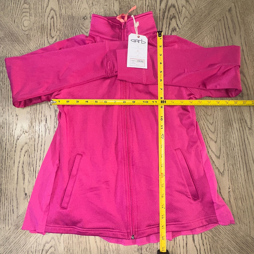 Thumbnail: Garb Youth Girls Viola Full Zip Layer (11-12) Pink SIZE XL 1238-Girls1
