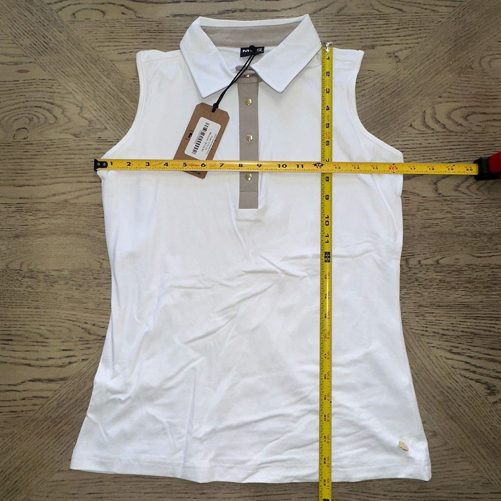 Thumbnail: MDC Sleeveless Top White SIZE EU 36 901-U