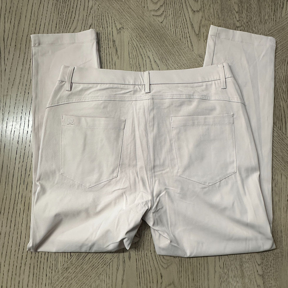 Thumbnail: Daily Sport Women's Lyric Ankle Pants Size 10 Khaki 00721-L4