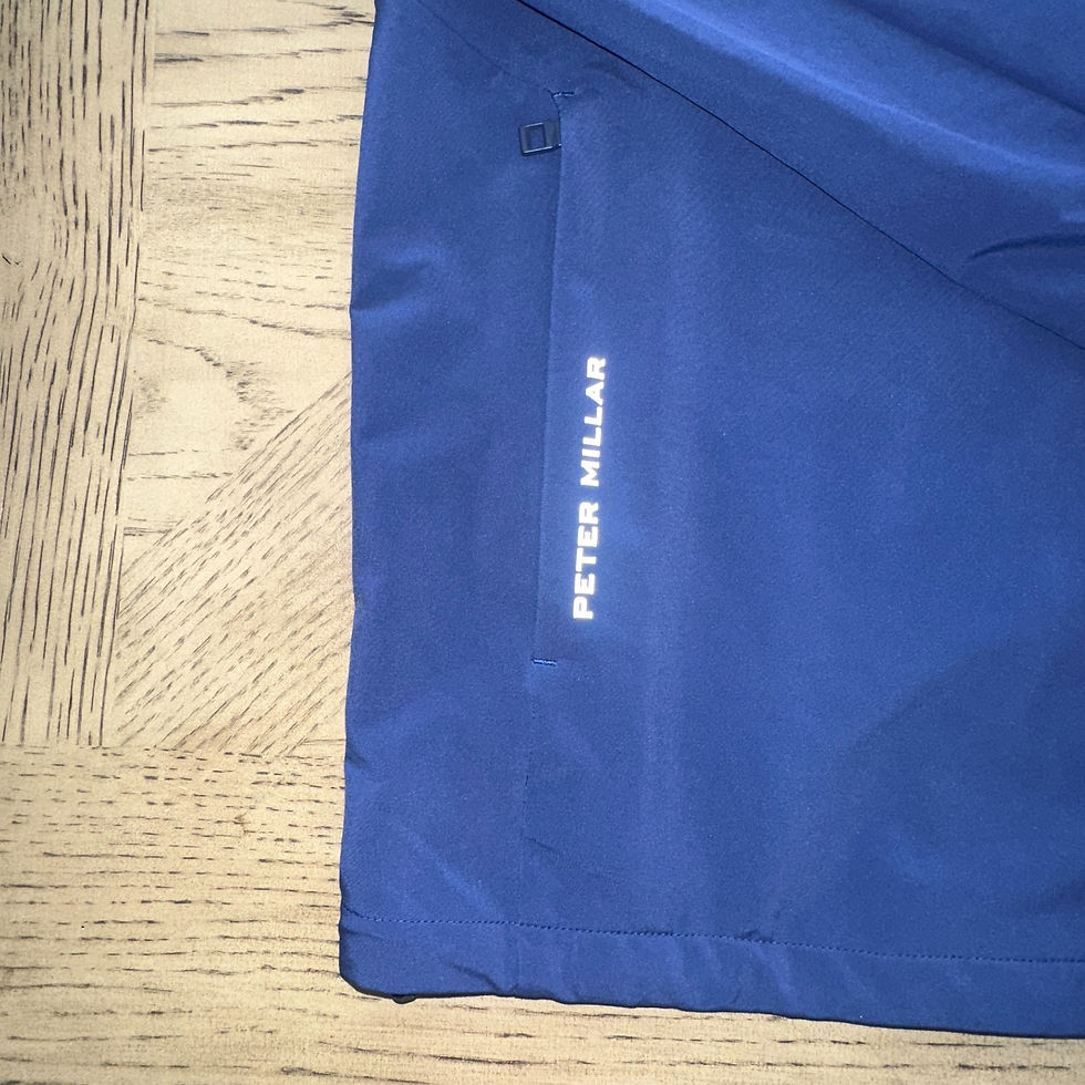 Thumbnail: Peter Millar Dunes Full Zip Jacket Navy SIZE XL 875-T