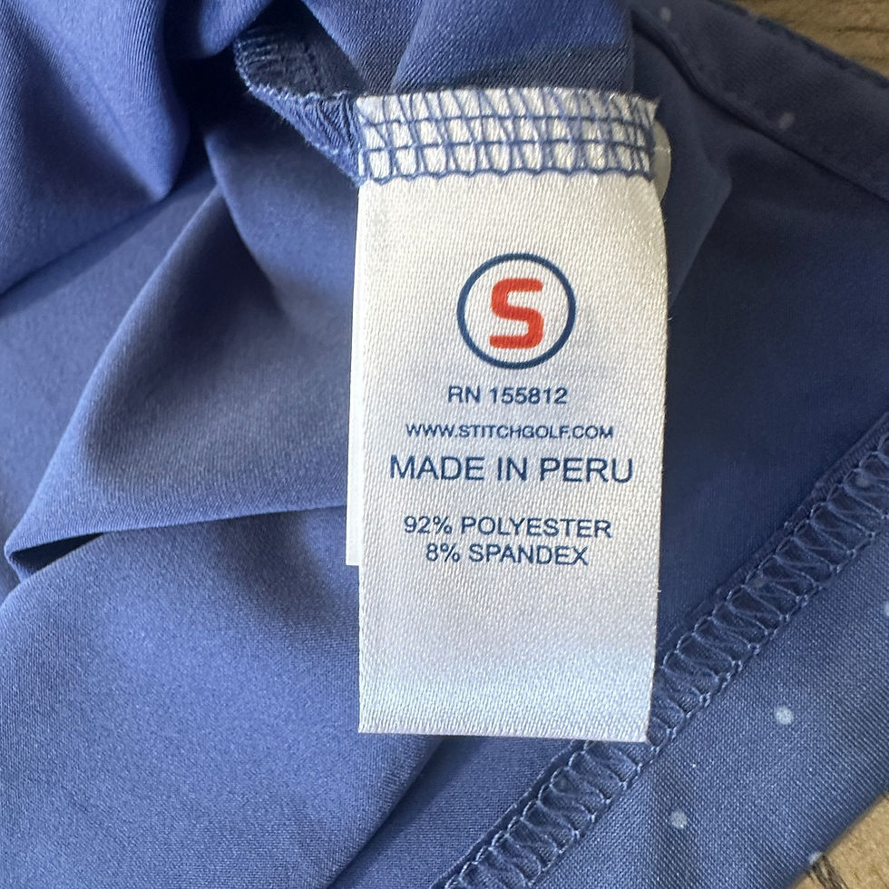 Thumbnail: Stitch Lenoir Dot Polo Blue SIZE XL 224-C
