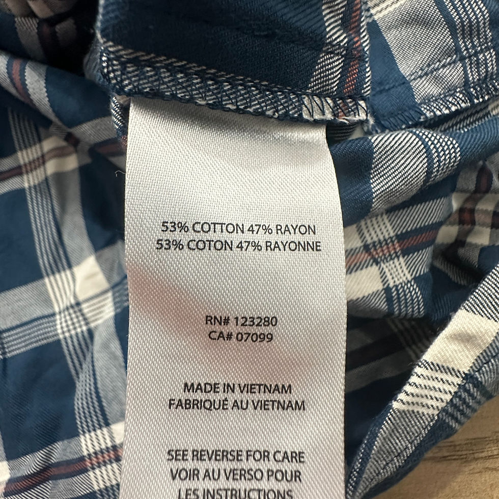 Thumbnail: Travis Mathew Cloud Flannel Hoodie SIZE M Navy Plaid 00367-MP-OW-C3