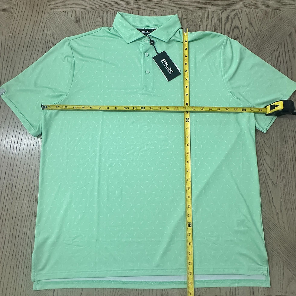 Thumbnail: RLX Golf 3/15 Shortsleeve Polo Size XL Green 10060-MP4