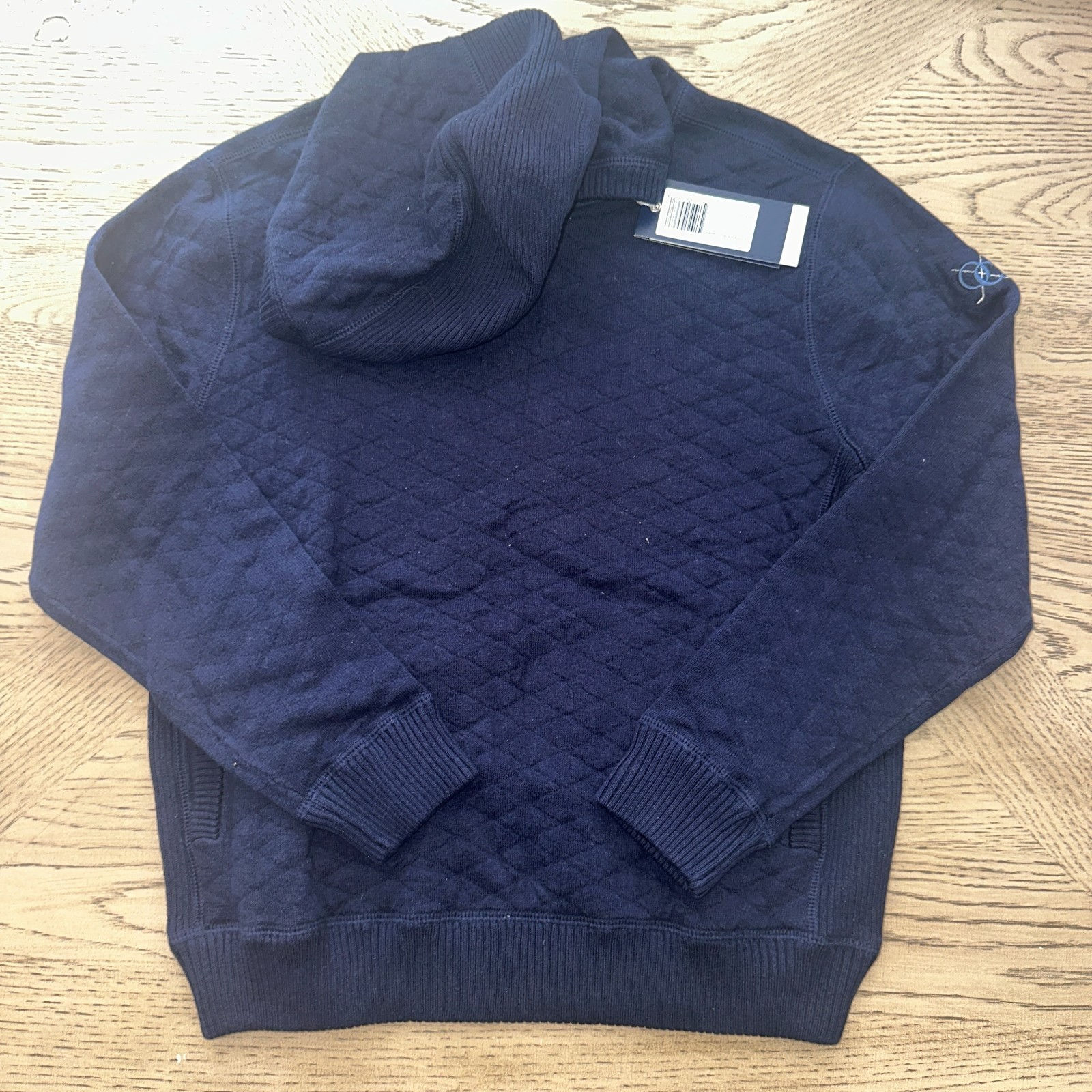 Holderness & Bourne Boys Wallace Hoodie (10-12) Blue SIZE M 1318-Boys